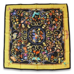 \"Hermès\" \"Nuba Mountain\" silk scarf from Paris.